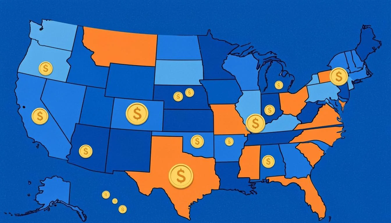 State comparison of minimum unemployment benefit amounts