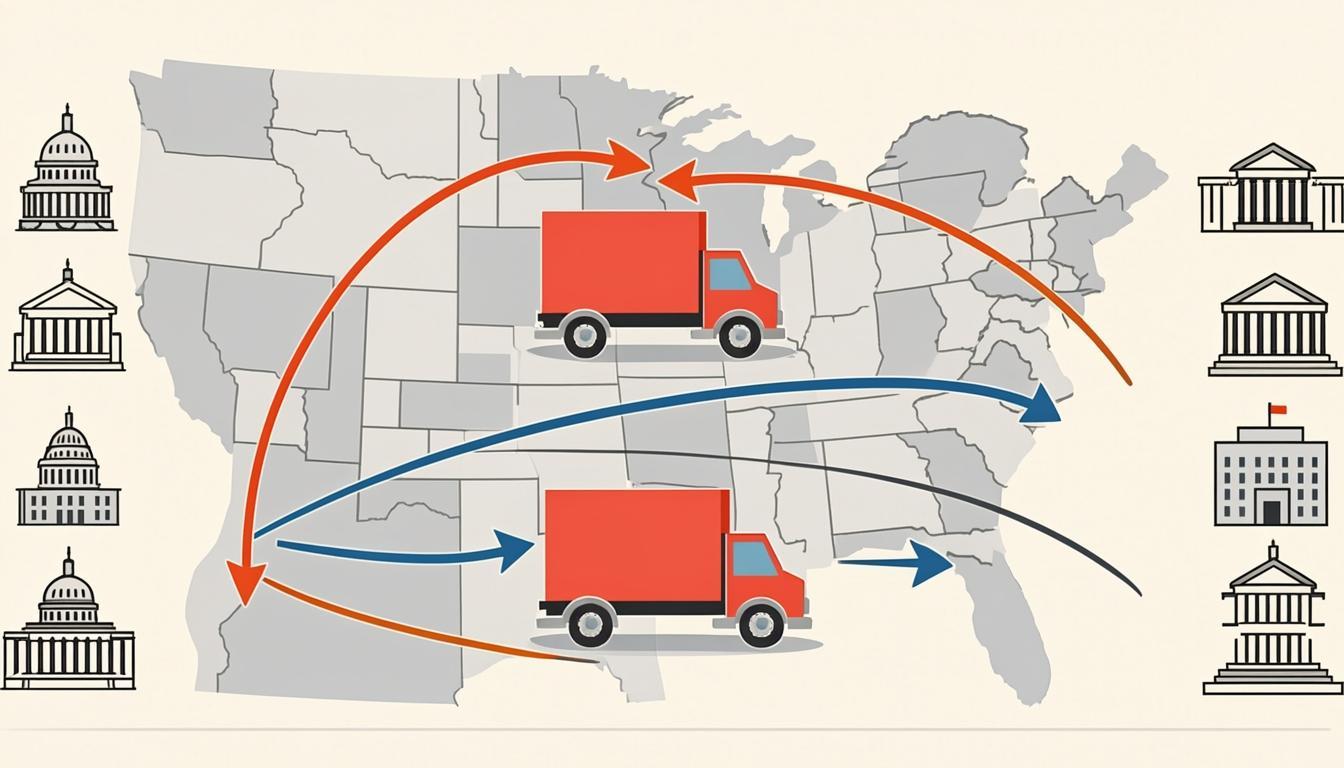 Comparison of state rules for unemployment benefits when relocating to a new state