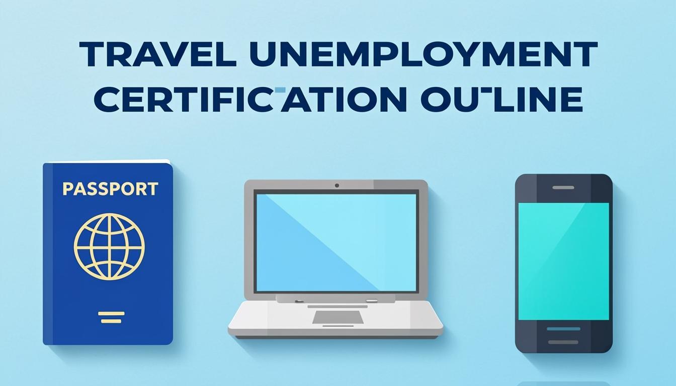 Requirements for certifying unemployment benefits while traveling
