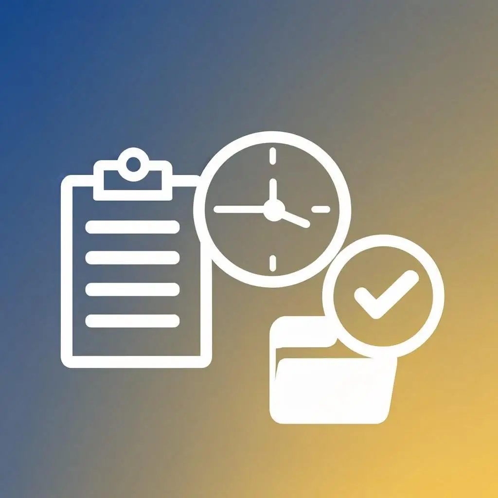 Application review process flowchart showing common error checkpoints