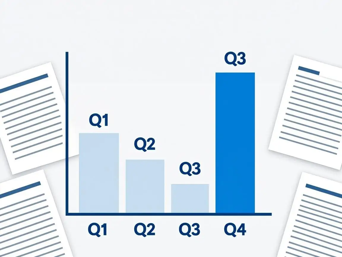 Base period quarters illustration showing how earnings are tracked across four calendar quarters for unemployment calculation